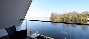 Waterfront holiday home with its own mooring
