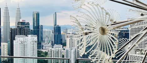 Utsikt fra overnattingsstedet