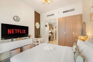 1 Schlafzimmer, Zimmersafe, Bügeleisen/Bügelbrett, WLAN