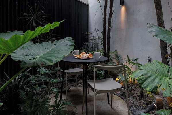 Restauration en plein air