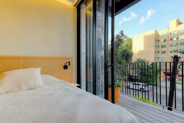 Peaceful slumber in our balcony suite