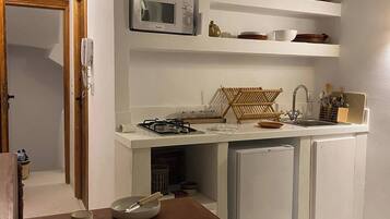 Microwave, coffee/tea maker