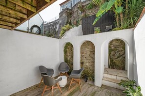 Terrace/patio - Modern Townhouse in Central Falmouth, Nr Seafront! (Cornwall)