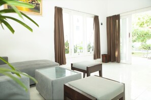 Deluxe-huvila | Oleskelualue