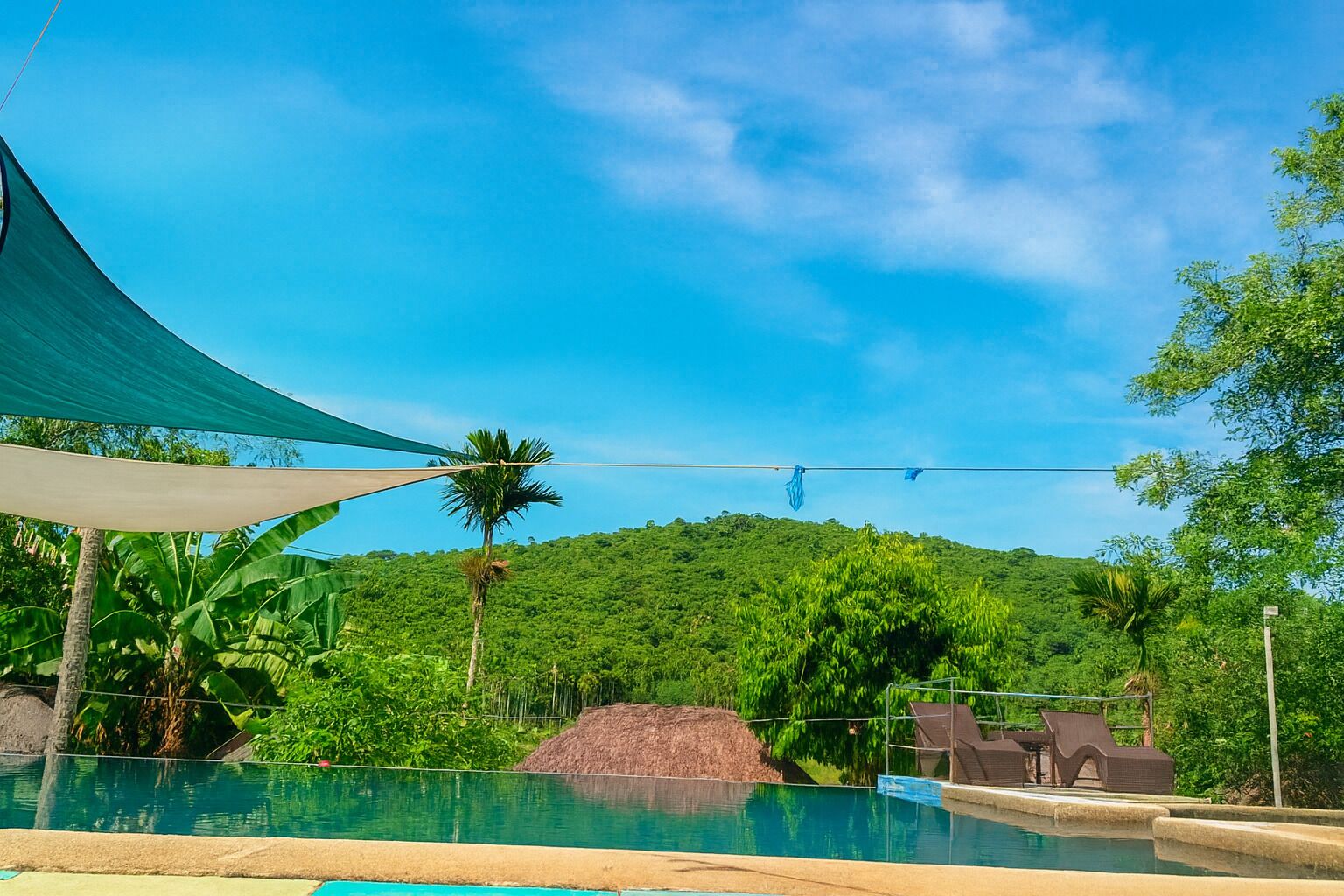 Vue depuis l’hébergement