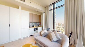 Superior Apartment | Living area | TV - The Community (Dubai)