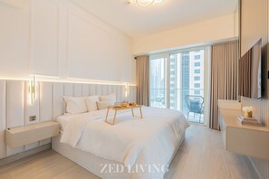 Family Apartment, 1 Bedroom | 1 bedroom, in-room safe, individually decorated, individually furnished