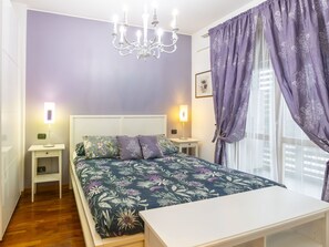 1 slaapkamer, een strijkplank/strijkijzer, gratis wifi