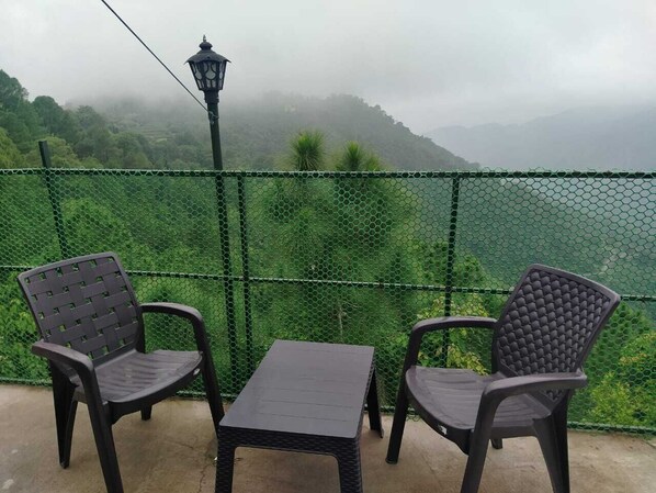 Tent, Patio, Valley View | Terrace/patio - Hikers and Brewers (Panchkula)