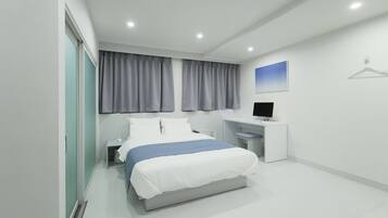 Business | 1 chambre, literie de qualité supérieure, matelas mémoire de forme