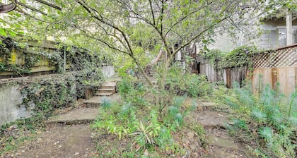 Quiet cozy garden studio in glen park. washer / dryer