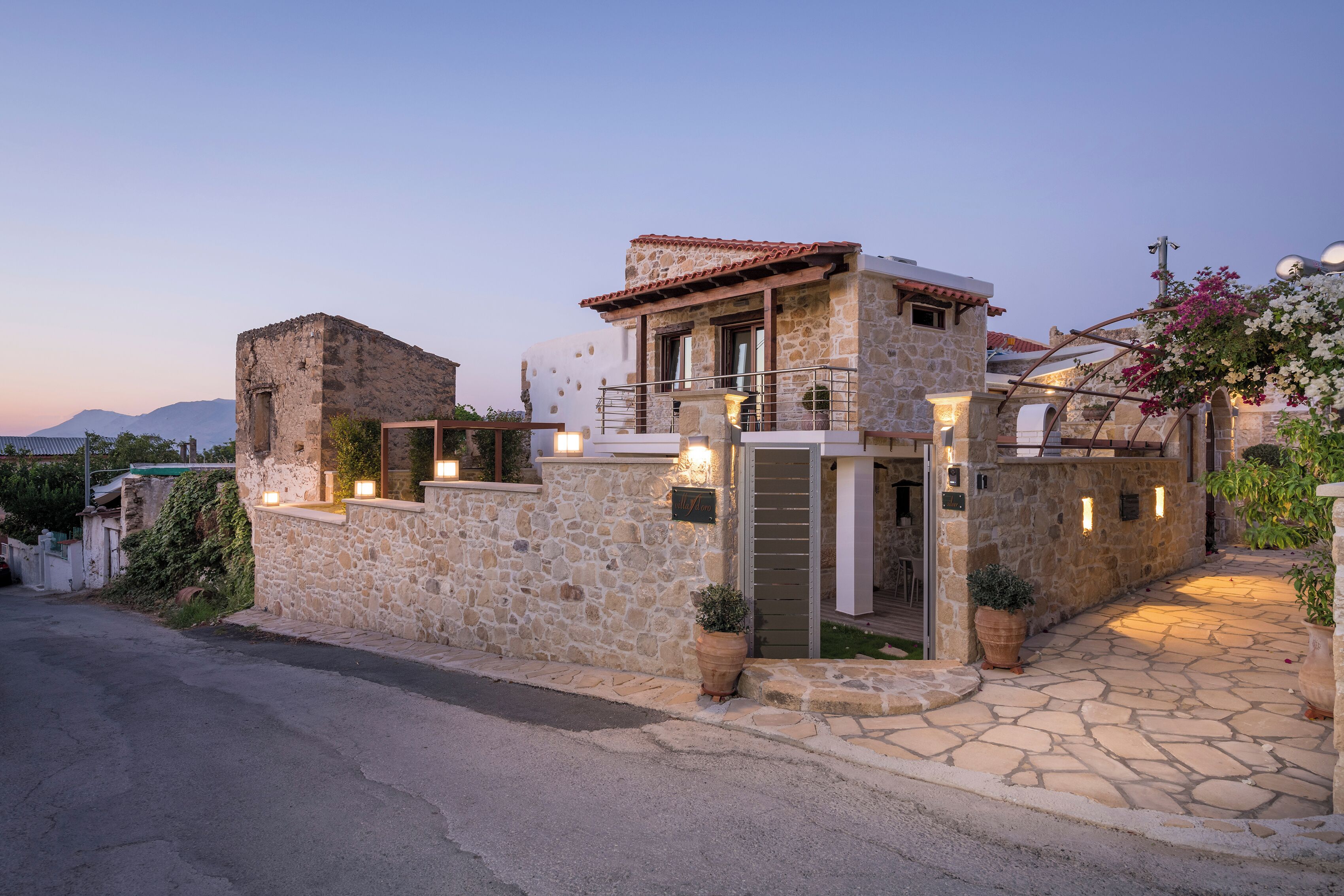 Facciata della struttura