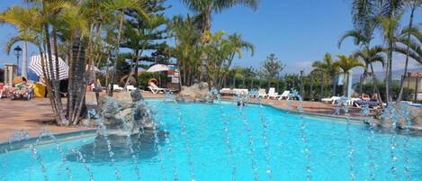 Una piscina climatizada