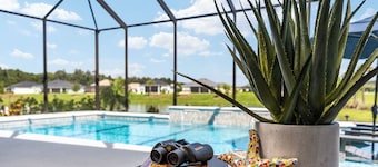 3/2 Premier POOL Home w/ GOLF CART in The Village of Lake Denham