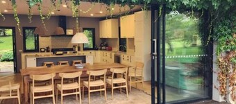 Mid century farmhouse located in the heart of Exeter Village.
