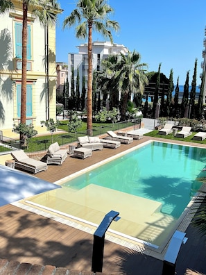 Seasonal outdoor pool