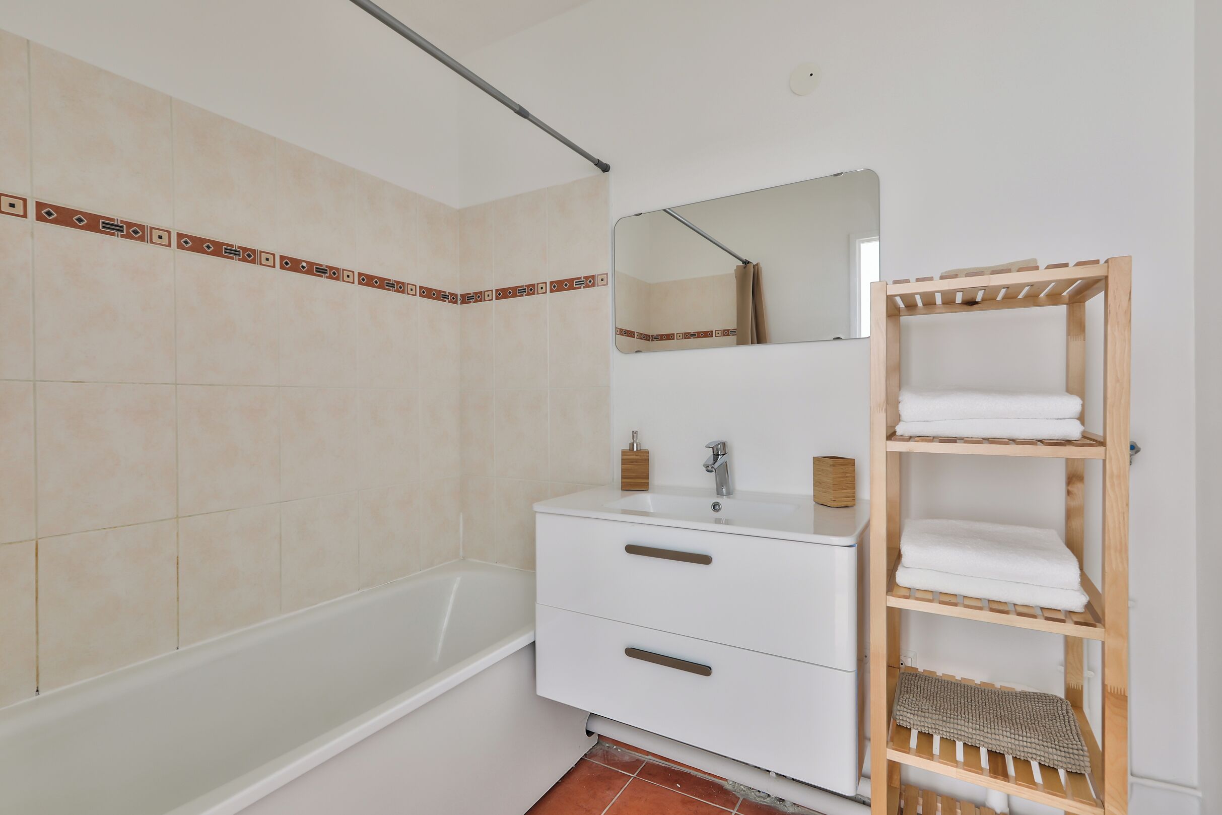 Appartamento Comfort, vista giardino | Bagno
