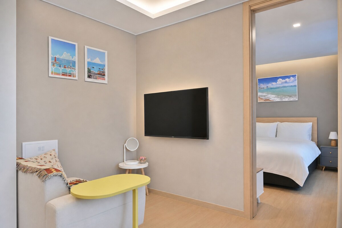 Deluxe City View | 1 間臥室、埃及棉床單、高級寢具、記憶床墊