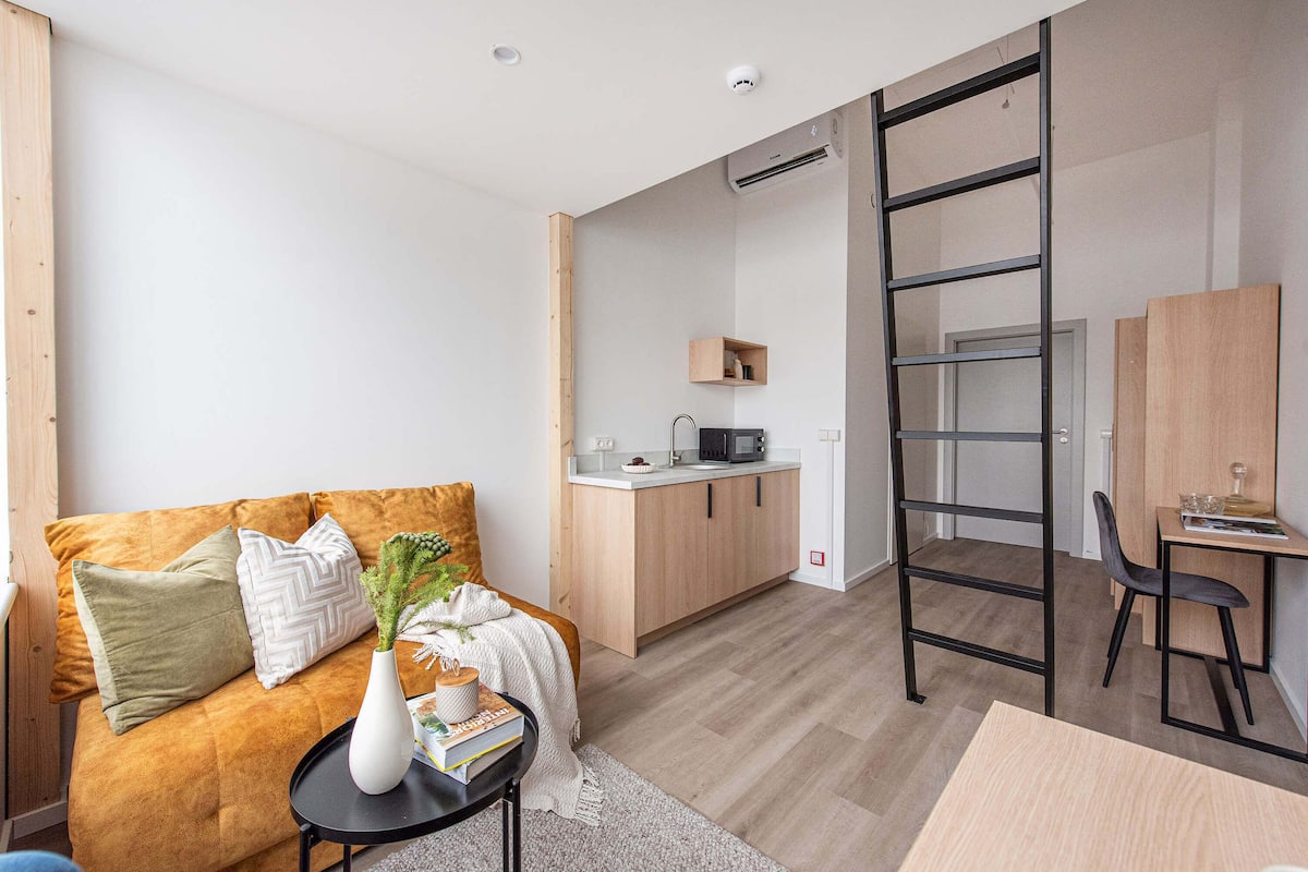 Basic Room | Desk, laptop workspace, WiFi (free)