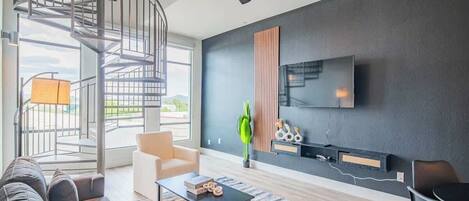 Télévision, espaces bureaux