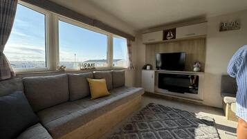 Chalet | Area keluarga | TV dan perapian