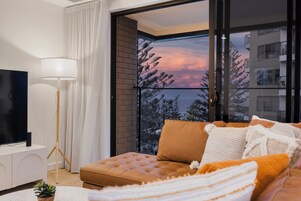 50-inch Smart TV with digital channels, streaming services