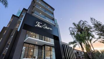 Voorkant van accommodatie