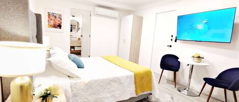 1 soverom, strykejern/-brett, wi-fi og sengetøy