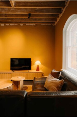 TV, DVD player - Gibson's Mill waterfront warehouse apartment - 101 (Hobart)