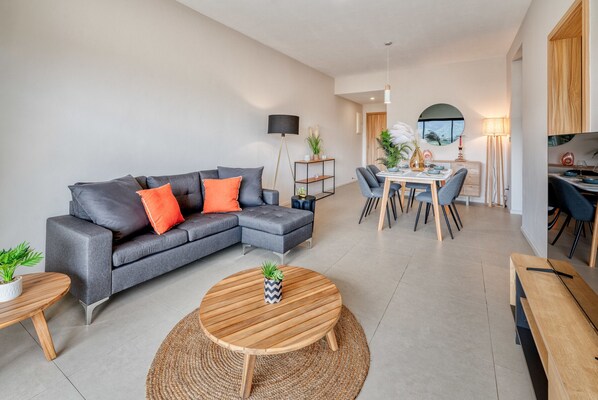 One-Bedroom Apartment | Ücretsiz kablosuz İnternet, çarşaf takımı 