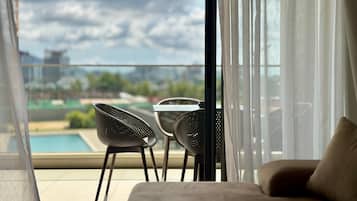 Three-Bedroom Apartment | Garden view