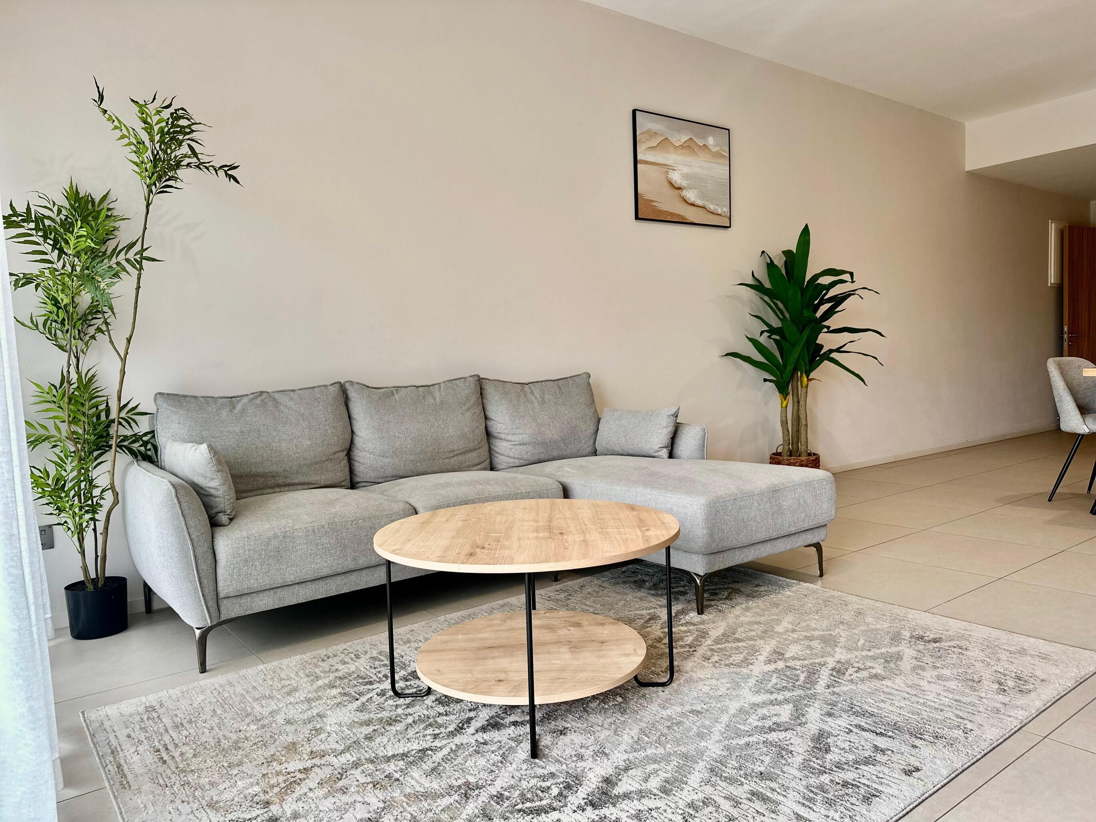 Two-Bedroom Apartment | Living area