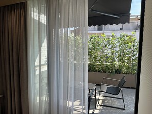 Quarto luxo, 1 quarto, sacada | Fachada