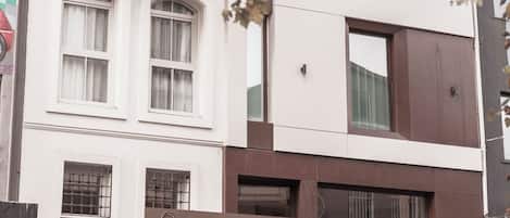 Fassade der Unterkunft