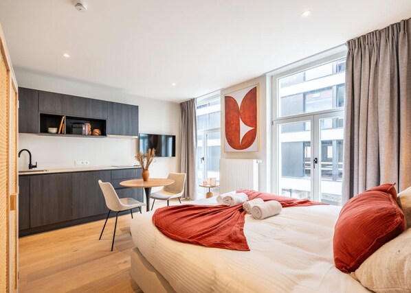 Appartement | 1 slaapkamer, een bureau, snel internet