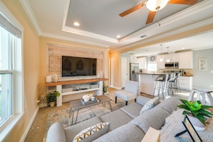 Fachada de la propiedad