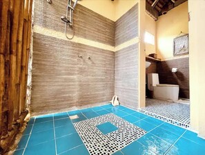 Towels, soap, toilet paper