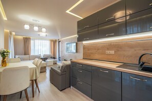 Interior - Cozy apartment in charming Sandanski with WiFi, AC (Sandanski)