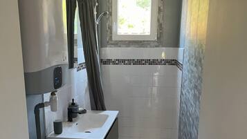 Towels, soap, toilet paper