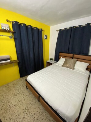 2 habitaciones, wifi gratis y ropa de cama 