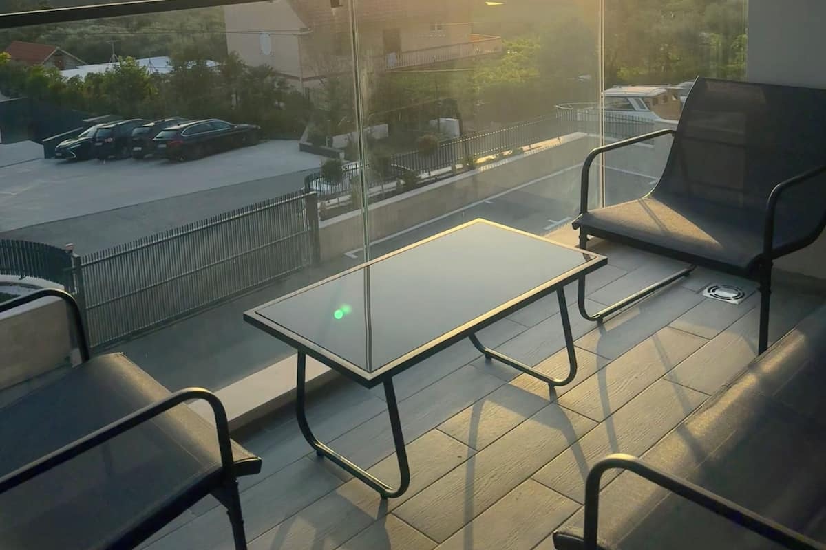 Luxury Apartment, Sea View | Terrace/patio