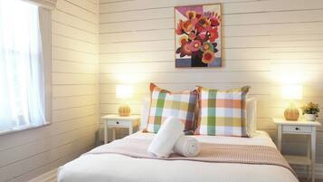 3 bedrooms, iron/ironing board, travel cot, WiFi