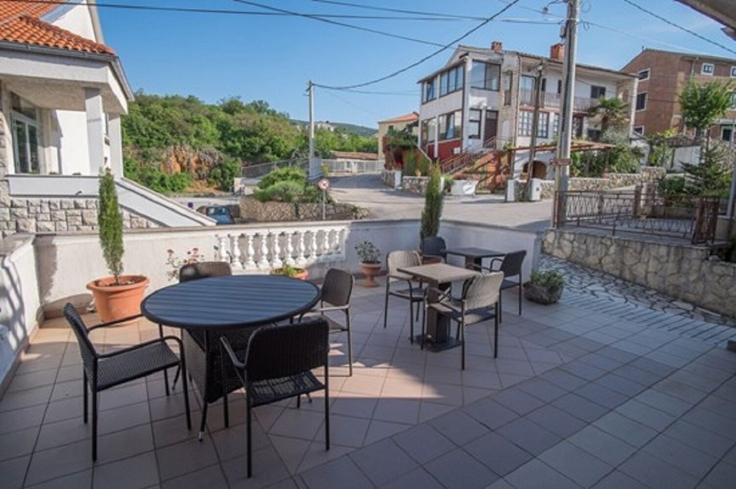 Restauration en plein air