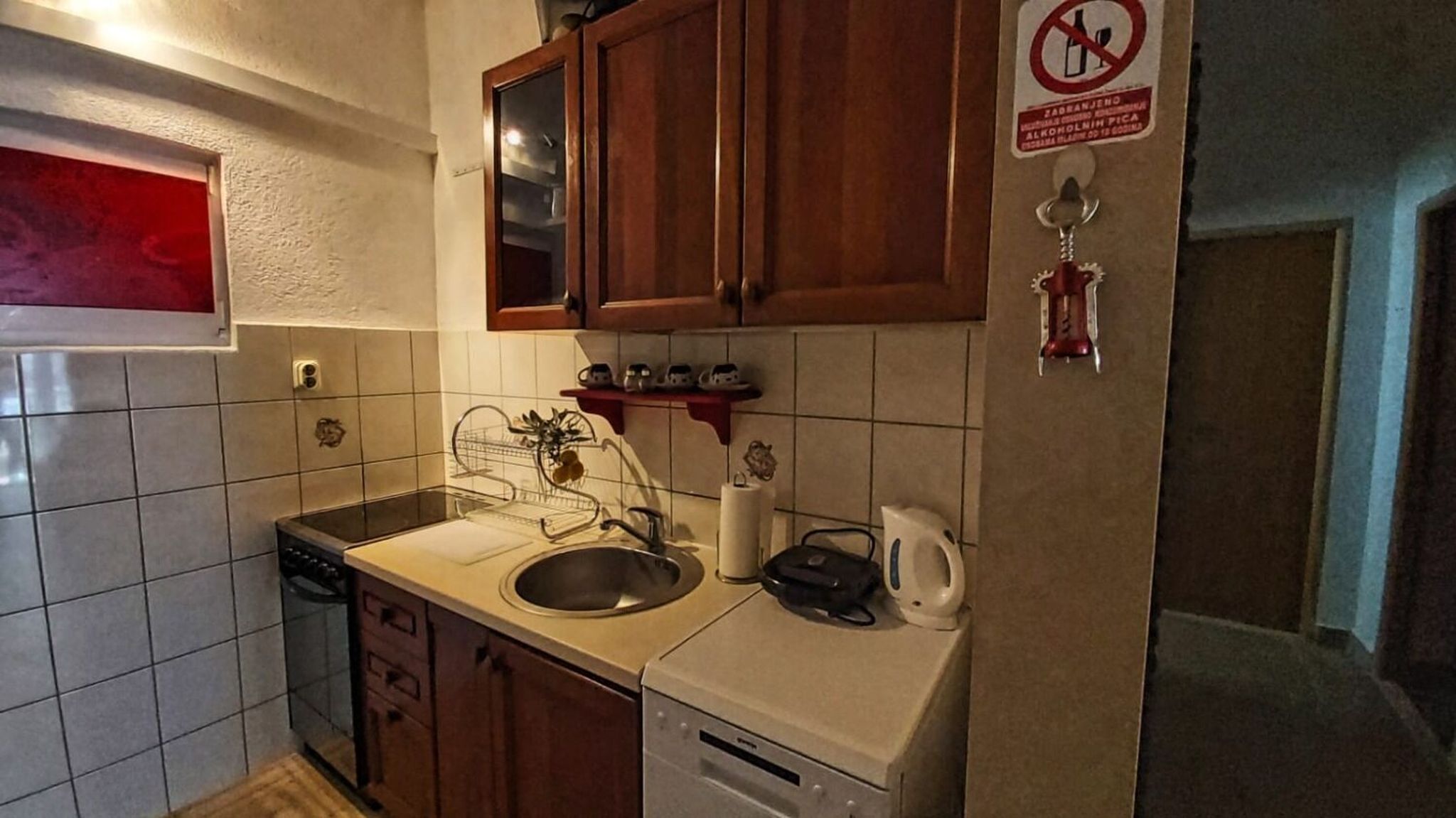 Apartment (A1) | Private kitchen | Espresso maker, fridge, microwave, oven