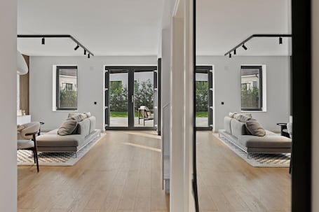 Interior. New Villa next to the forest and Therme SPA