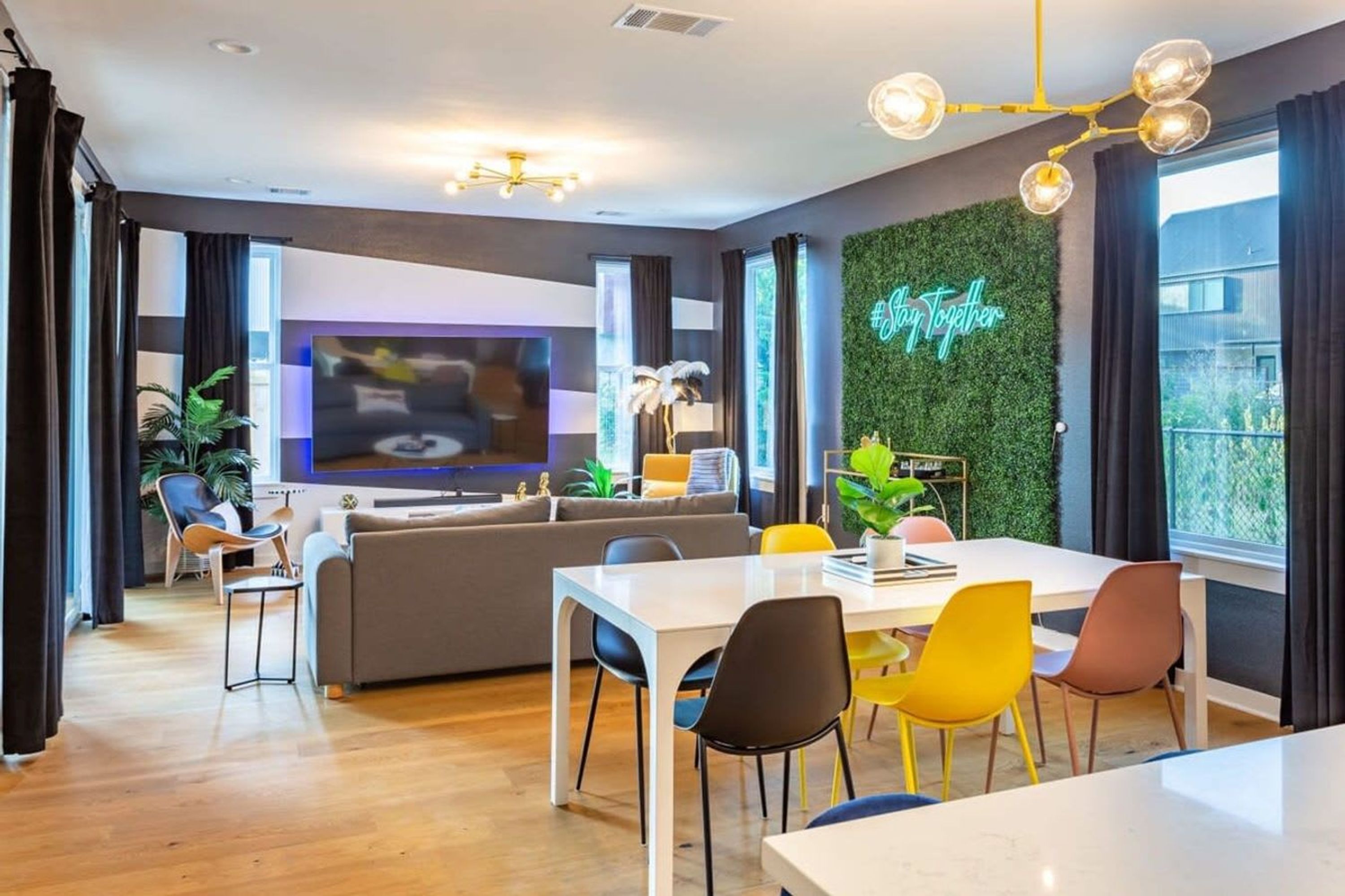 5 chambres, bureau, Internet