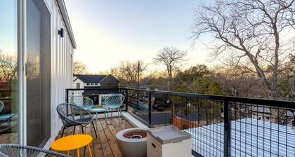 Chic 4BR Pool House - Steps to South 1st Street