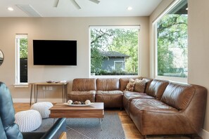 Leilighet | 3 soverom, skrivebord og internett