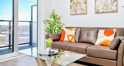 Union Towers Condo With City Views and Patio