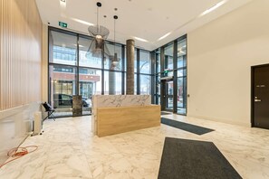 Apartment | 1 bedroom, Internet - Union Towers Condo With City Views and Patio (Kitchener)